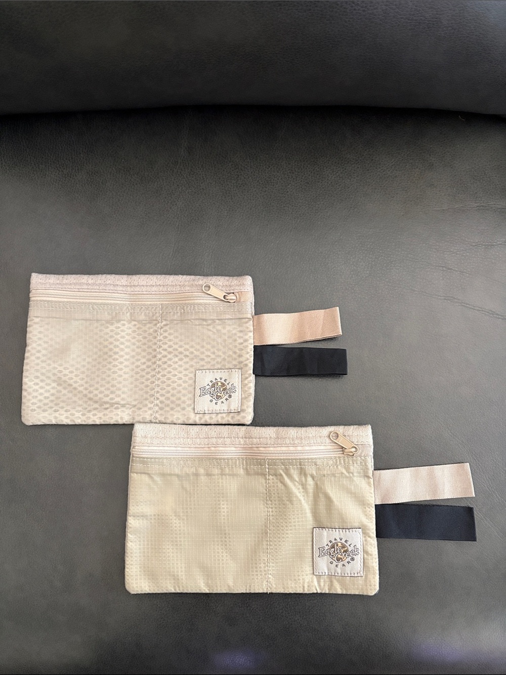 Beige Eagle Creek Travel Pouches - Set of 2